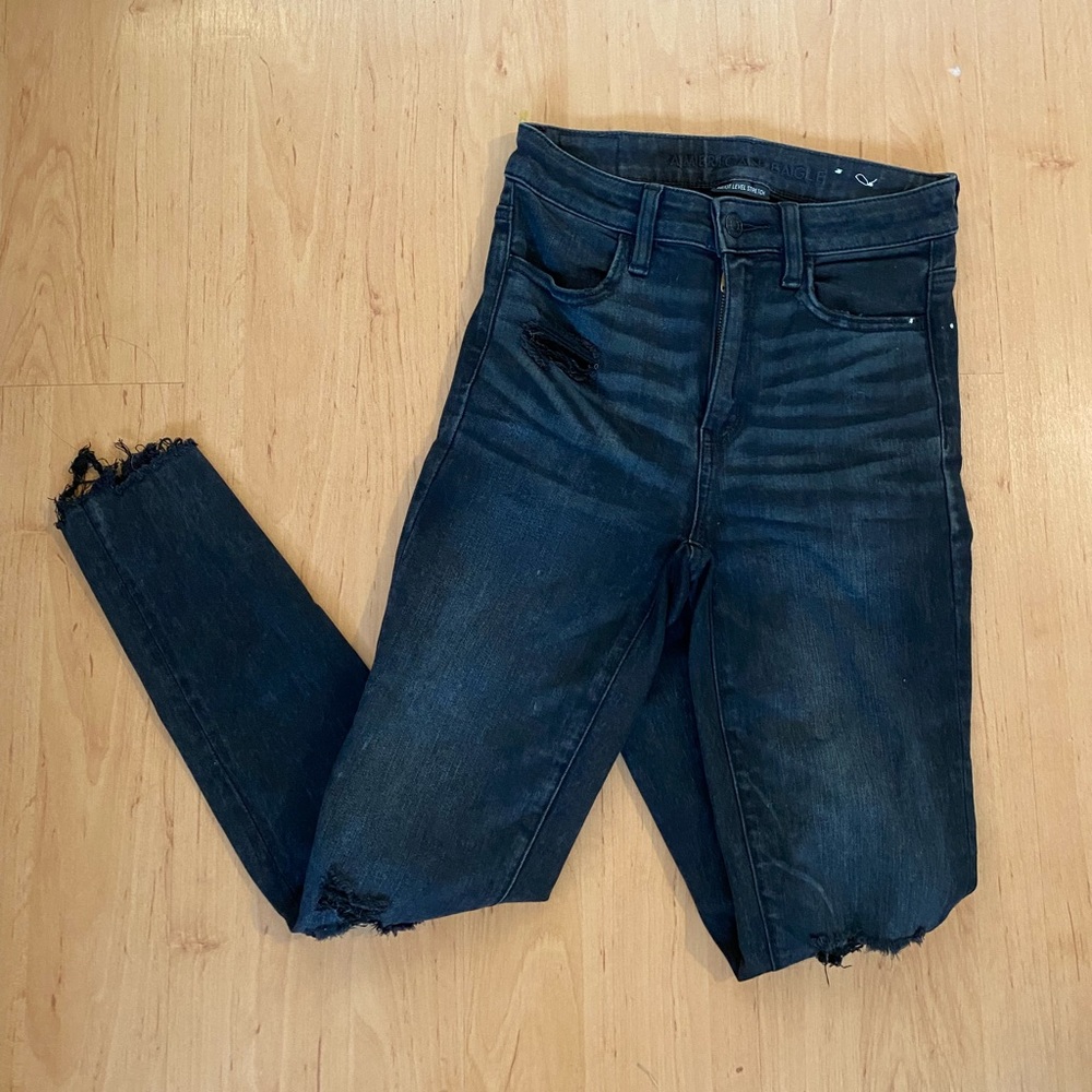 American Eagle High Rise Crop Jegging